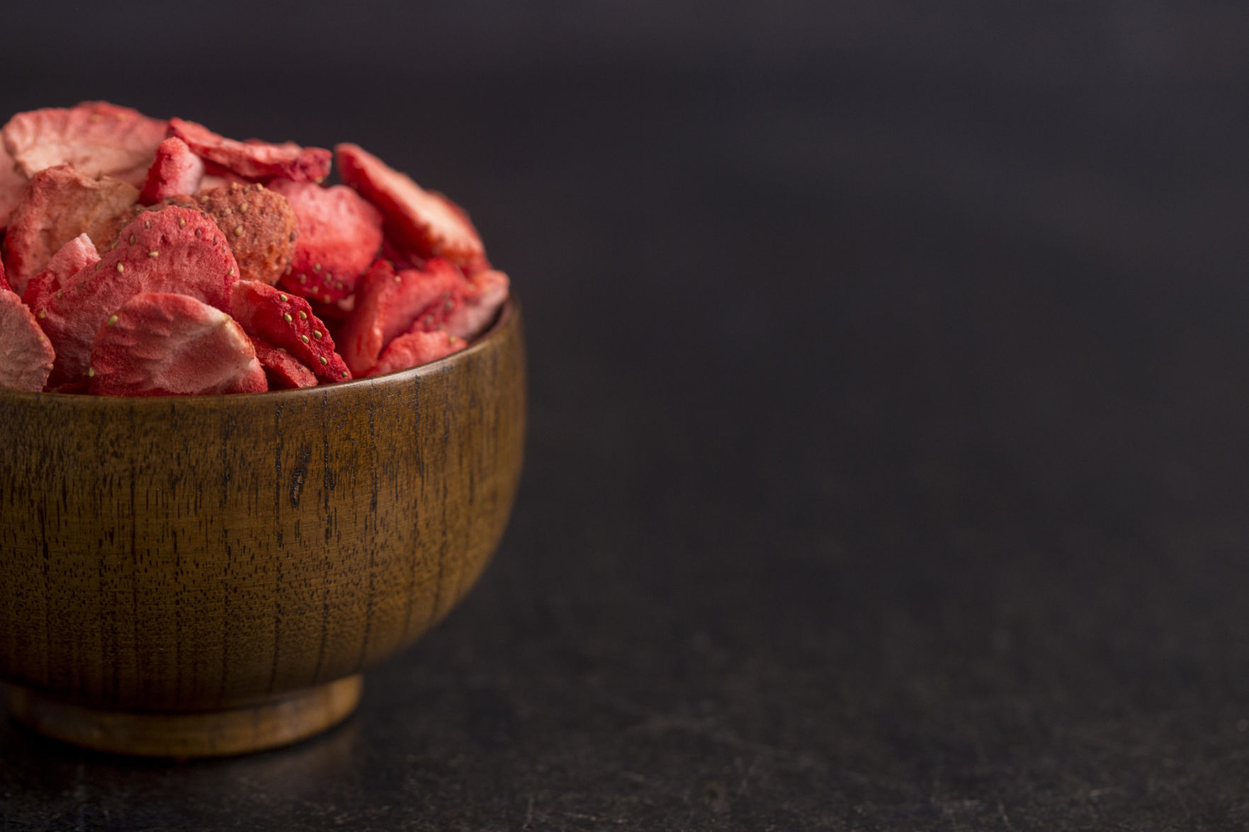 Freeze-dried food